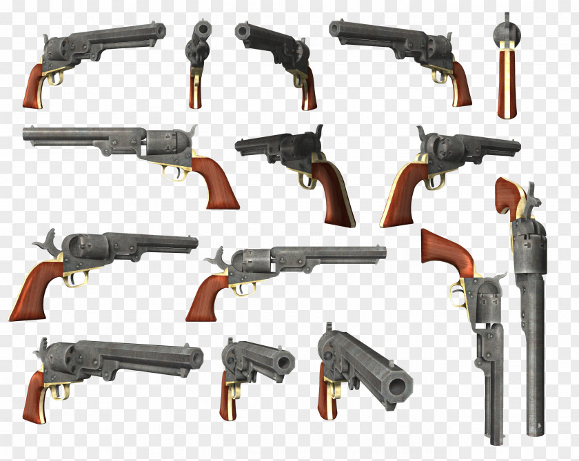 Weapon Firearm Revolver Pistol Clip Art PNG