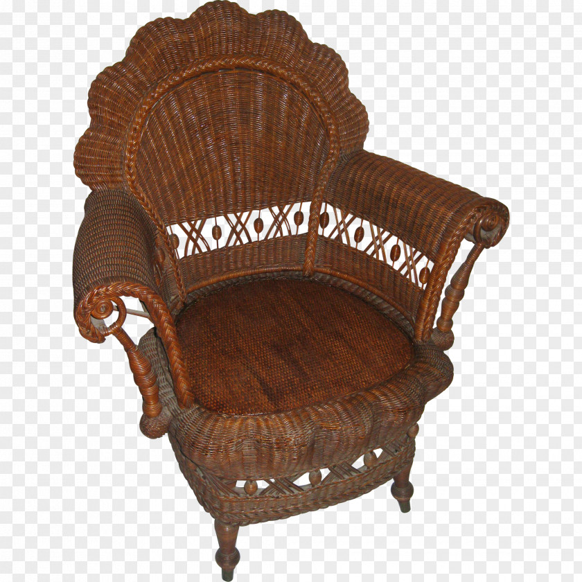 Chair Wicker Table Rattan Furniture PNG