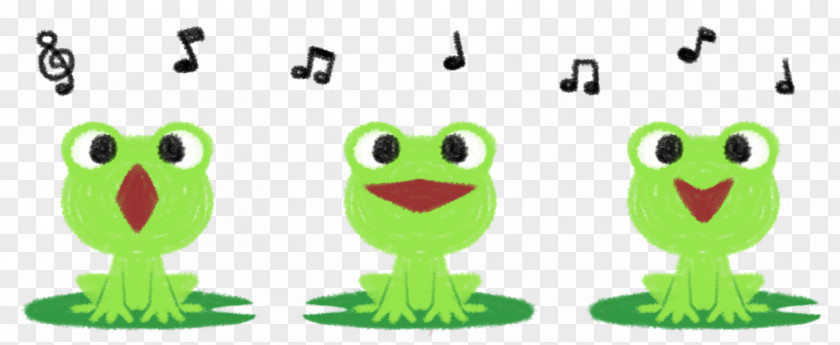 Frog Song Clip Art PNG