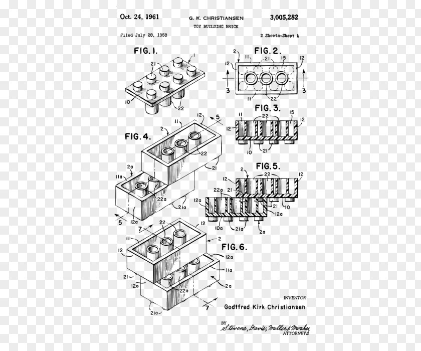 Patent Lego Minifigure Drawing The Group PNG