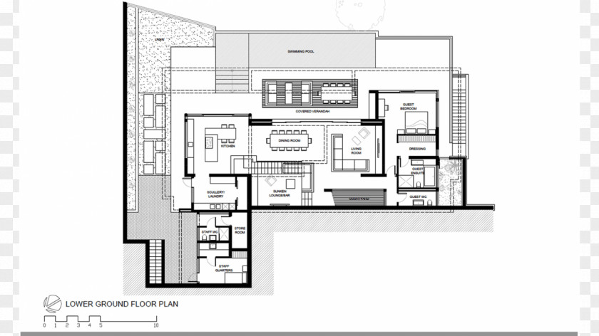 Rock Ground Floor Plan Architecture Building House PNG
