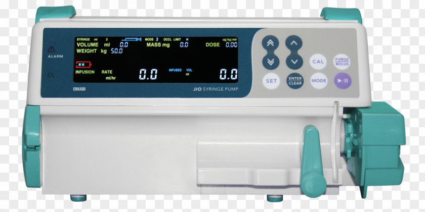 Syringe Pump Medical Equipment Infusion Device Intensive Care Unit Medicine PNG