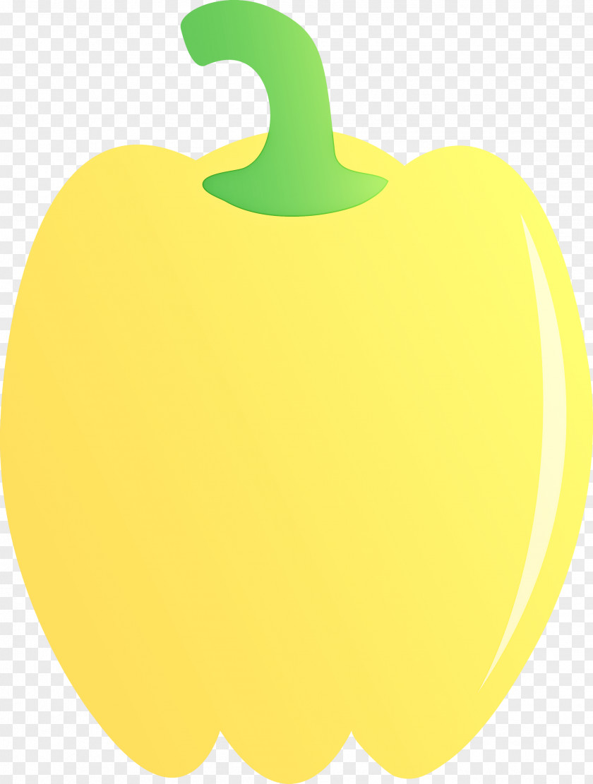 Yellow Fruit Plant Bell Pepper Pear PNG