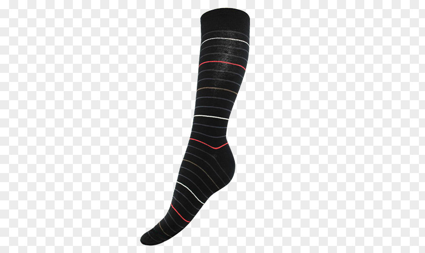 Color Stripes SOCK'M Black M PNG