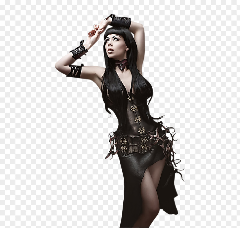 Kate Lambert Gothic Fashion Steampunk Corset PNG