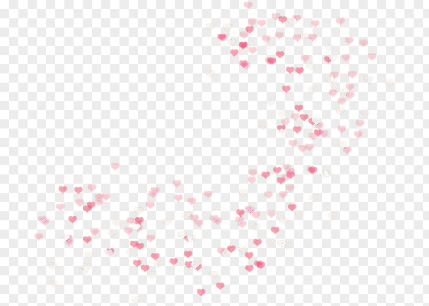 Pink Heart Line PNG