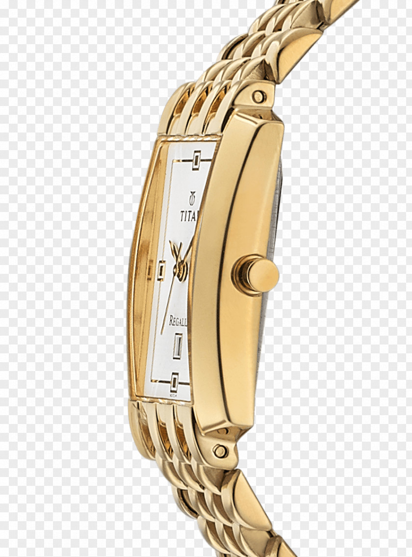 Regalia Metal Titanium Watch Strap Titan Company Clock PNG