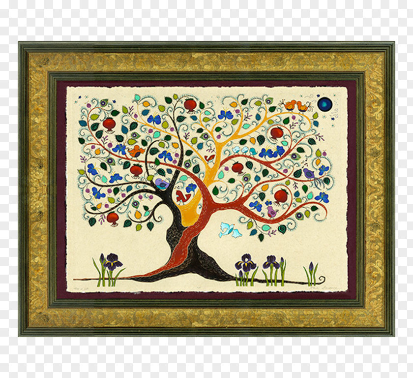 Tree Of Life Art Painting PNG
