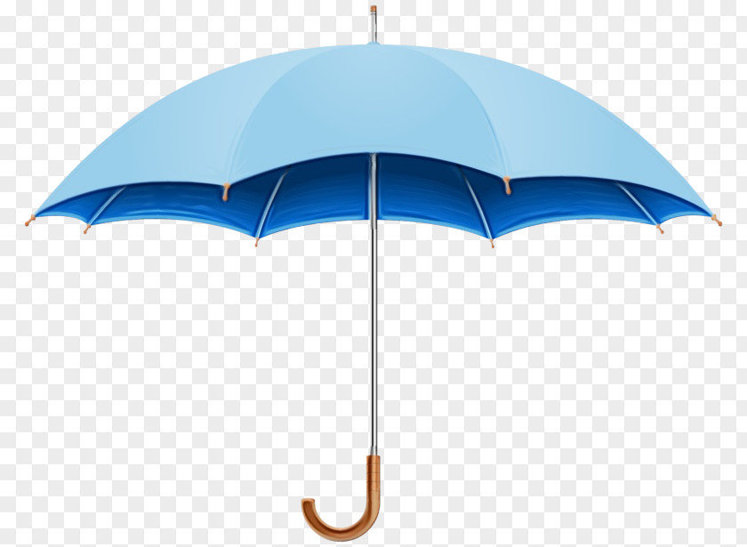 Turquoise Shade Umbrella Cartoon PNG