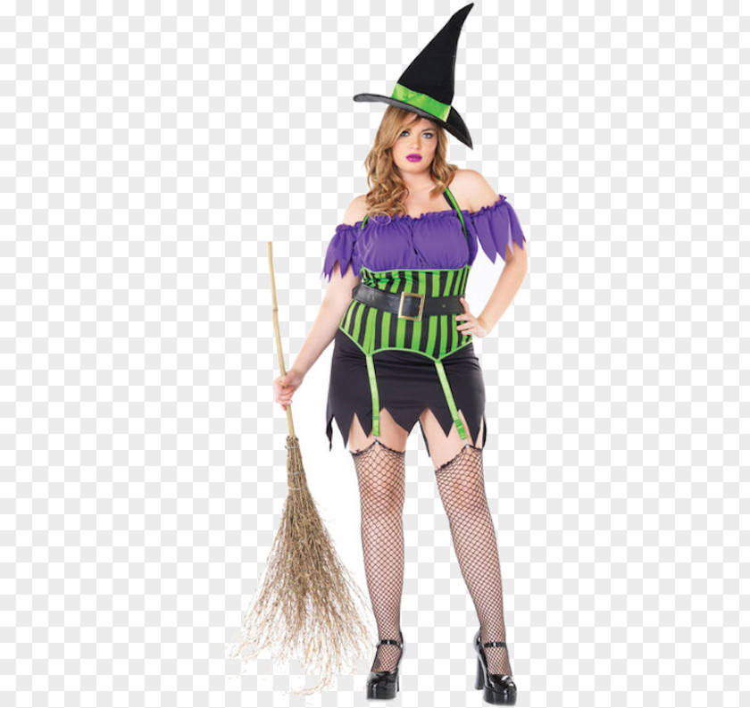 Witch Dress Halloween Costume Clothing Party Woman PNG