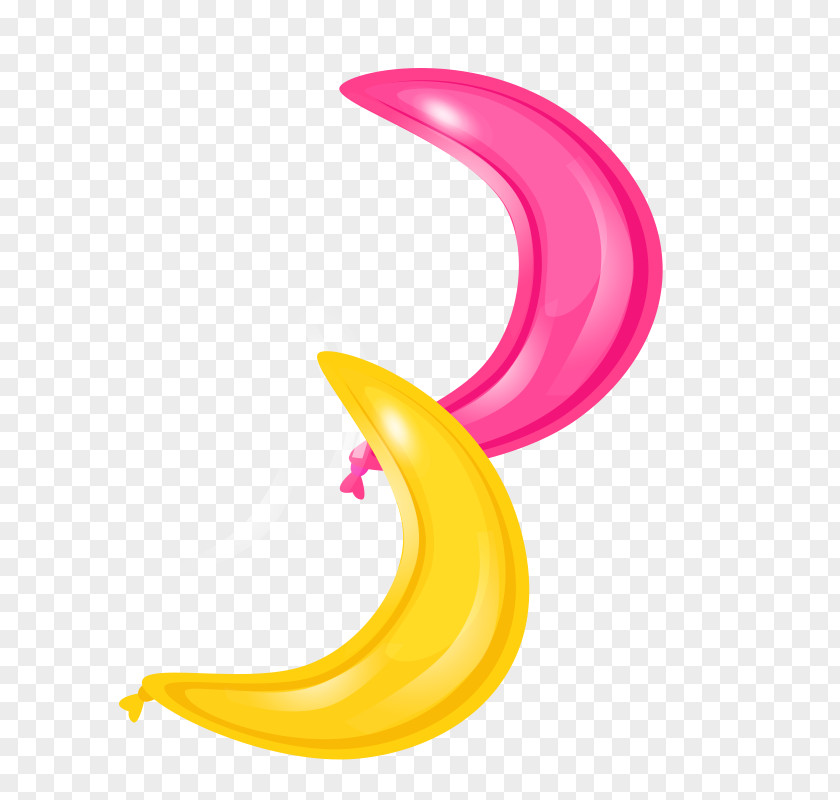 Banana Balloon Computer File PNG