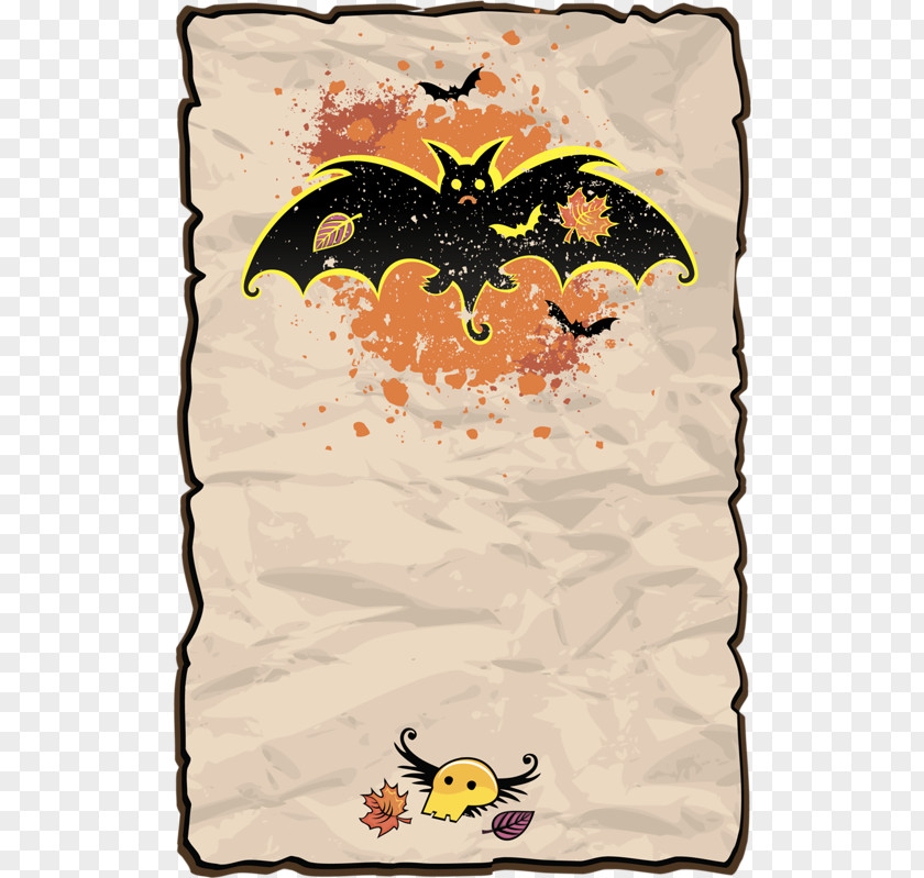 Bat Border Halloween Jack-o-lantern Pumpkin Jack Skellington PNG