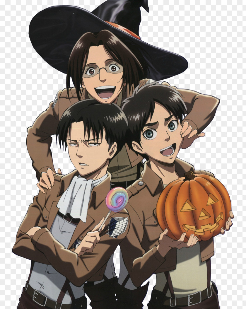 Halloween Eren Yeager Mikasa Ackerman Attack On Titan Hajime Isayama PNG