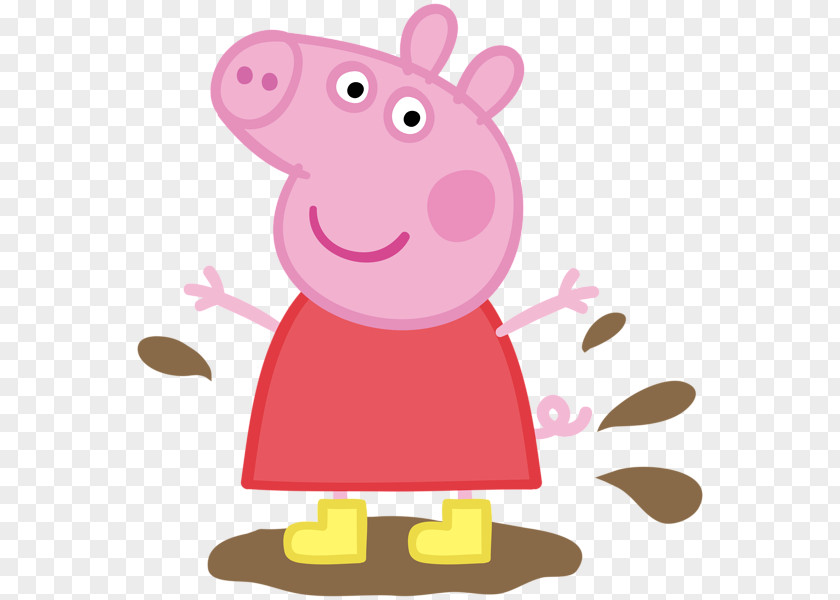 Puddle Daddy Pig Mummy Muddy Puddles PNG