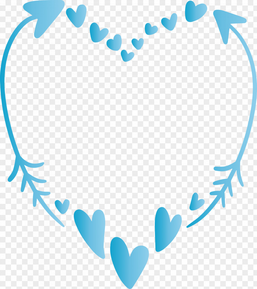 Simple Arrow Heart PNG