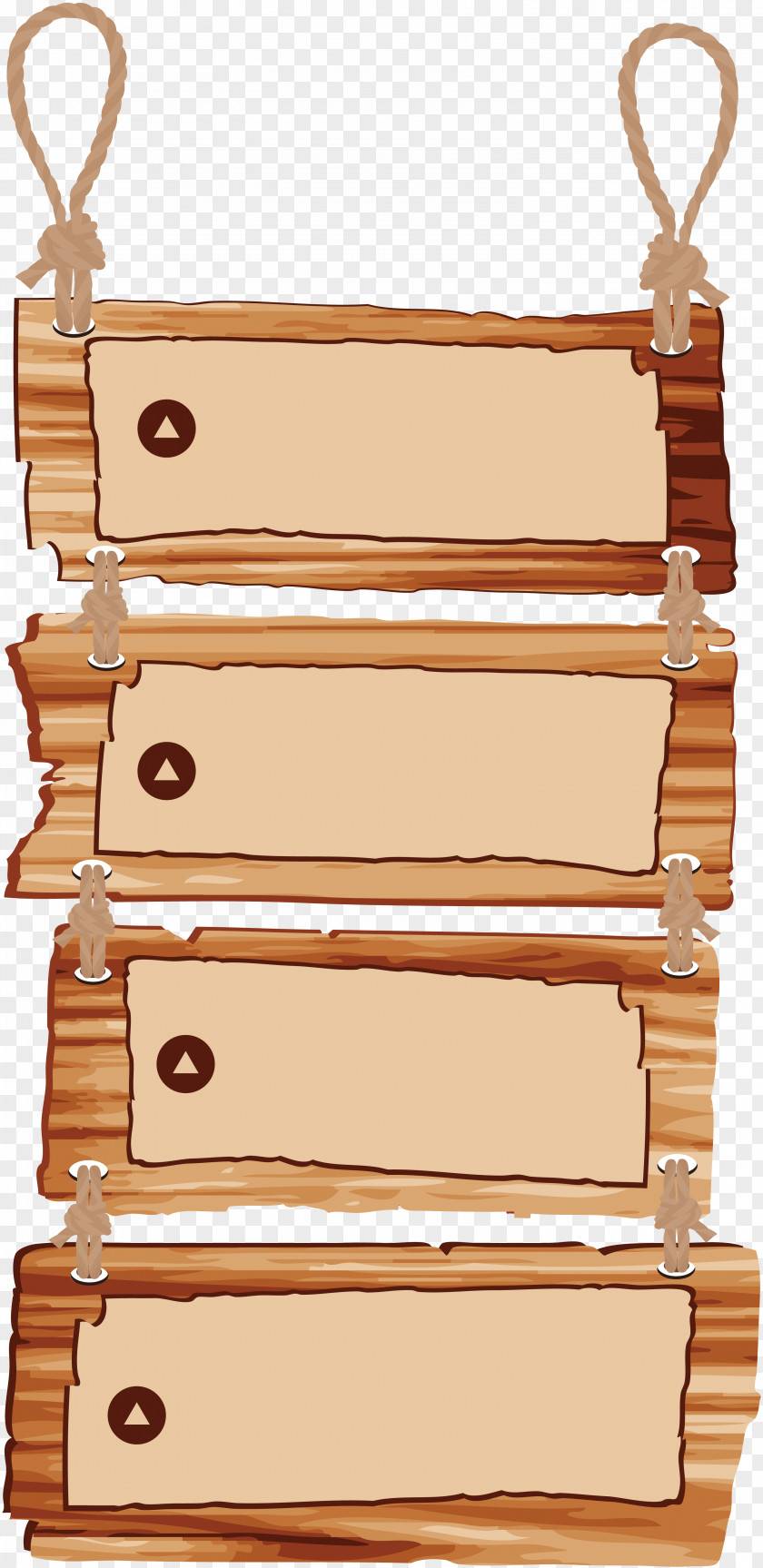 Wooden Wood Bohle Tablet Clip Art PNG