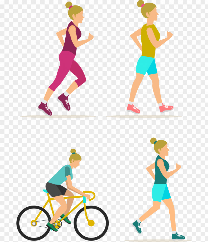 Exercise Woman Physical Fitness Centre Stretching Icon PNG