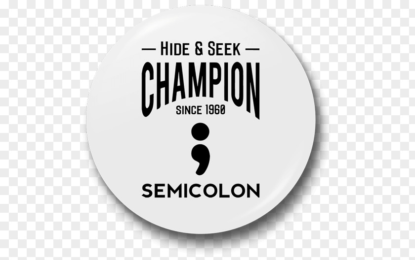 Hide And Seek Semicolon T-shirt Programmer Computer Programming Font PNG