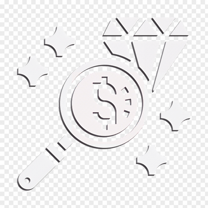 Research Icon Saving And Investment Diamond PNG