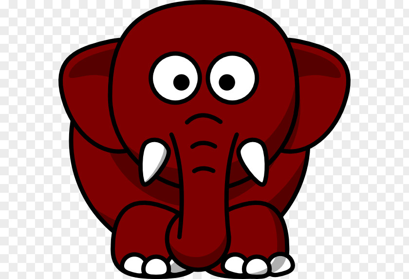 Elephant Seeing Pink Elephants On Parade African Clip Art PNG