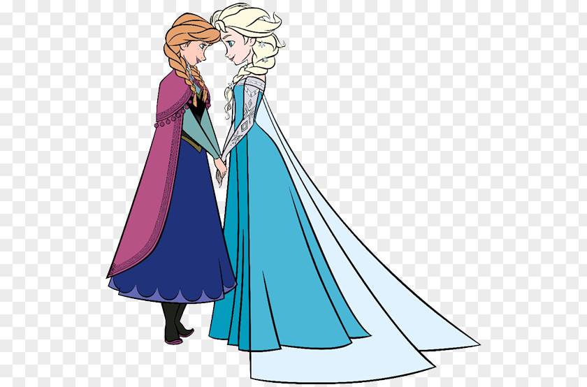 Elsa Anna Disney's Frozen Clip Art PNG