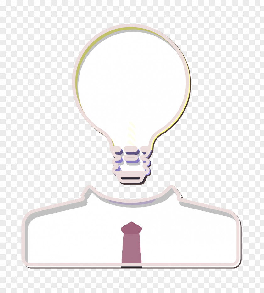 Light Bulb Trophy Management Icon Businessman PNG