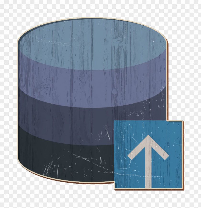 Electric Blue Aqua Server Icon Database Interaction Assets PNG