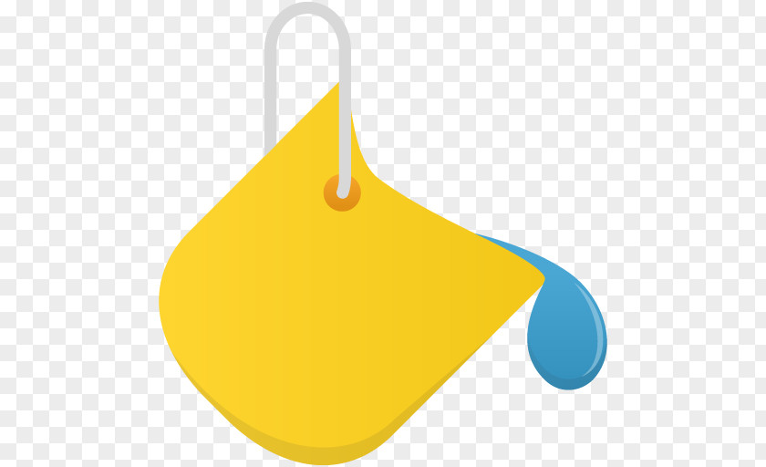 Paint Bucket Tool Angle Material Yellow PNG