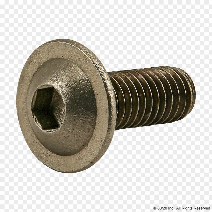 Brass Fastener 01504 ISO Metric Screw Thread PNG