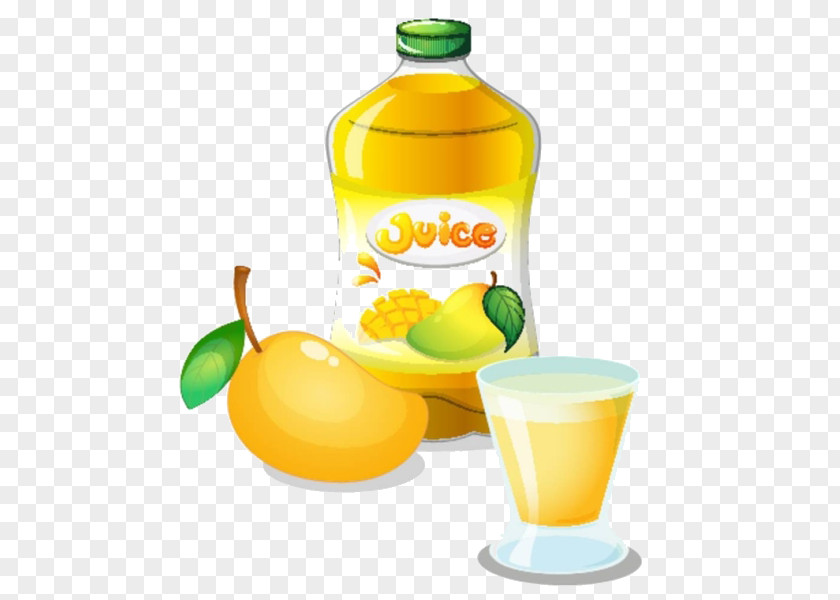 Cartoon Soda And Lemon Juice Mango Stock Photography Clip Art PNG