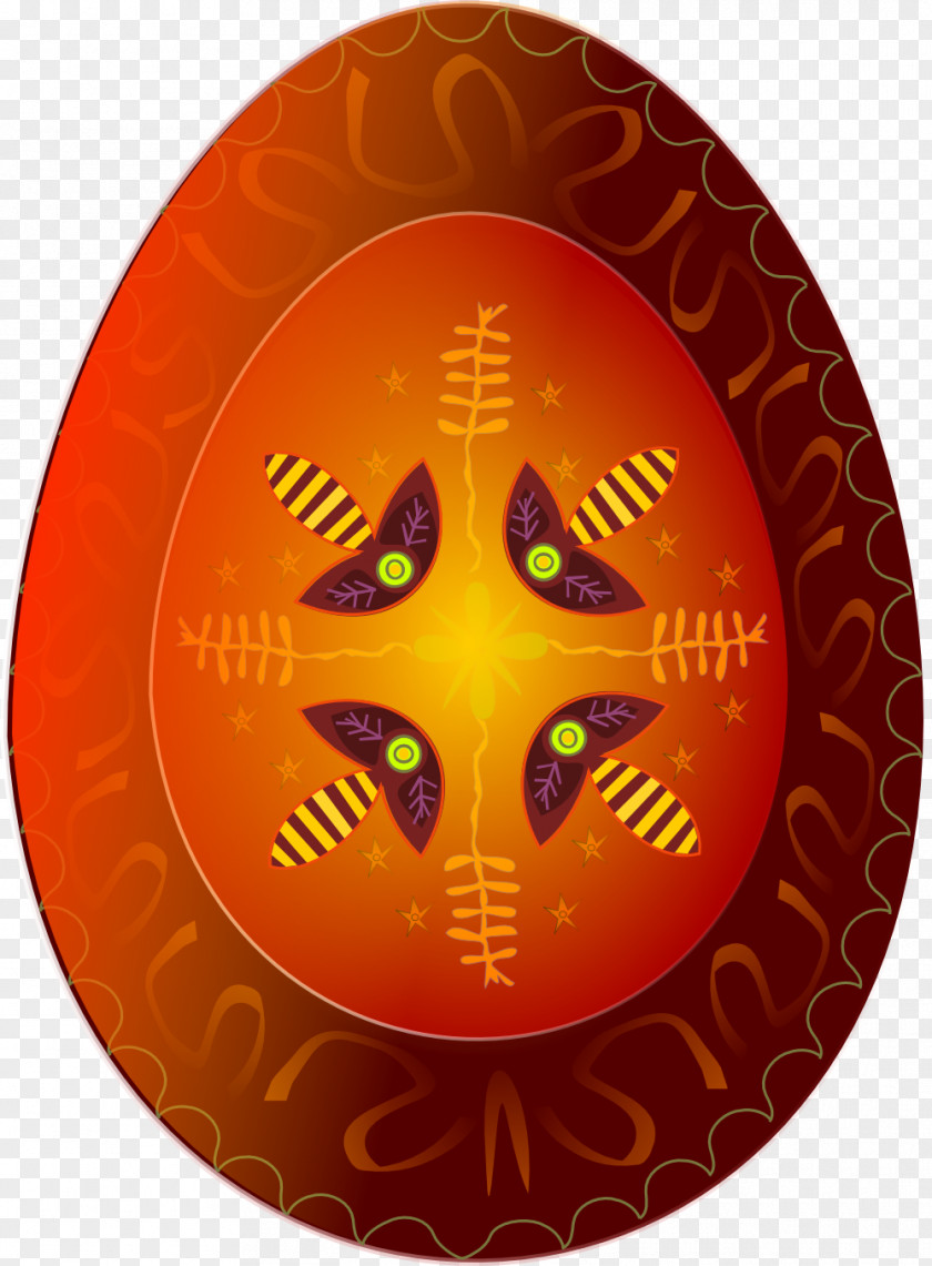 Egg Pysanka Easter Symbol Clip Art PNG