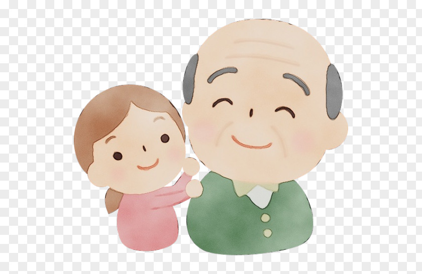 Happy Animation Human Nose Figurine Cheek Cartoon PNG