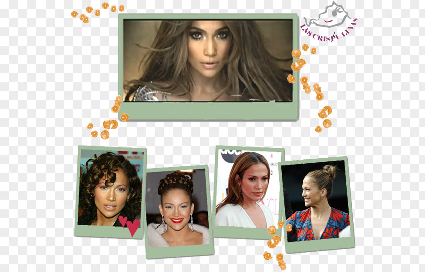 Jennifer Lopez Hair Coloring On The Floor Eyebrow Wig PNG