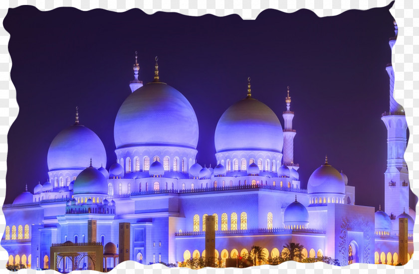 Sheikh Zayed Grand Mosque Center Image Stock Photography PNG