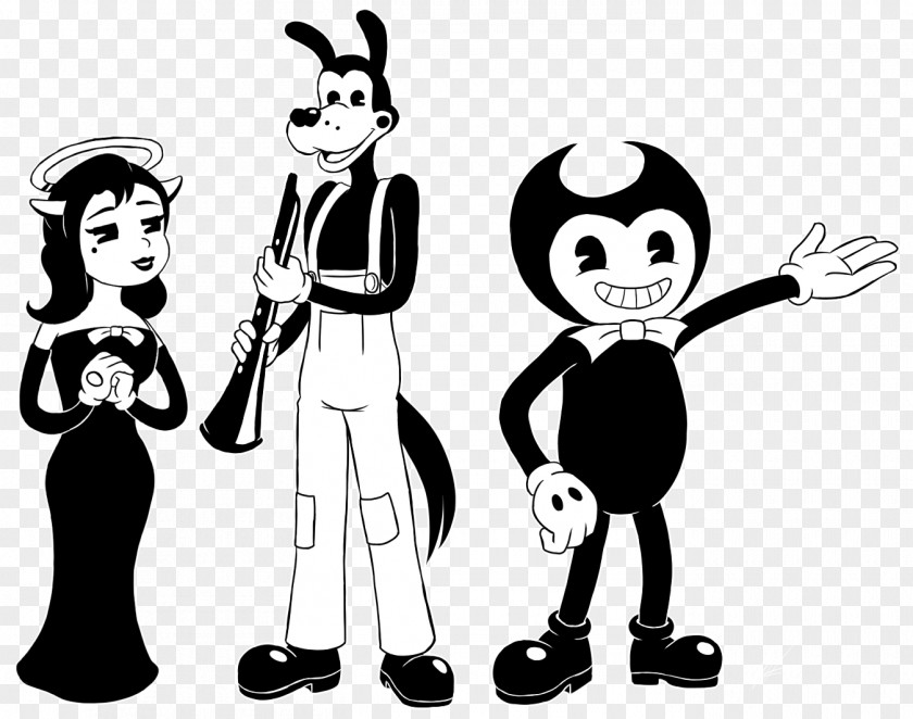 Bendy And The Ink Machine Drawing Character Fan Art PNG