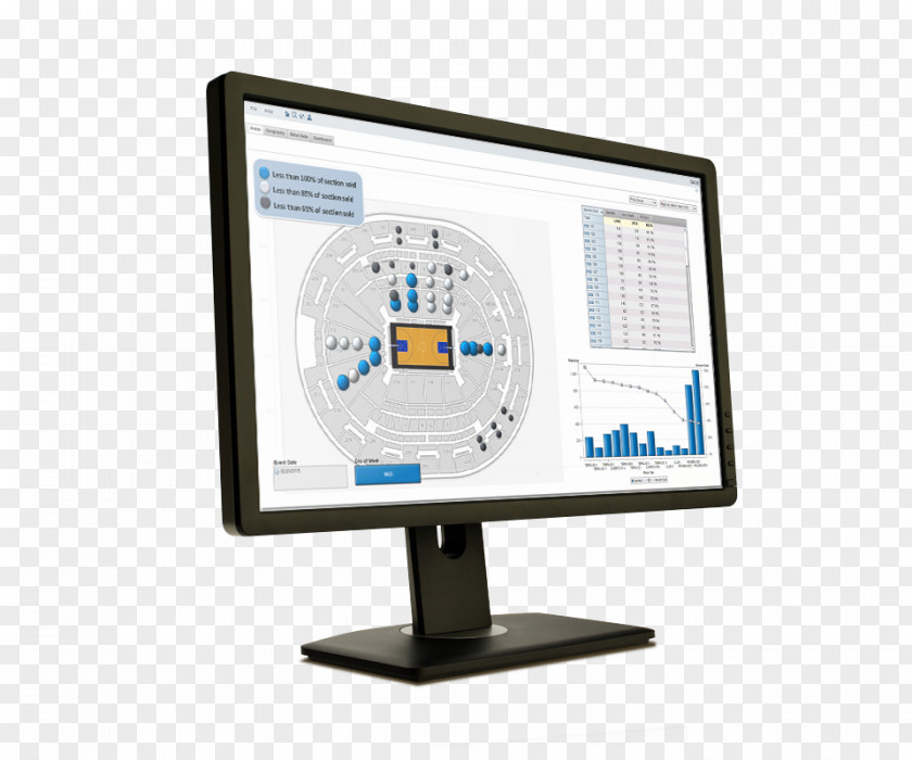 Orlando Magic SAS Computer Monitors Analytics Business Intelligence Big Data PNG
