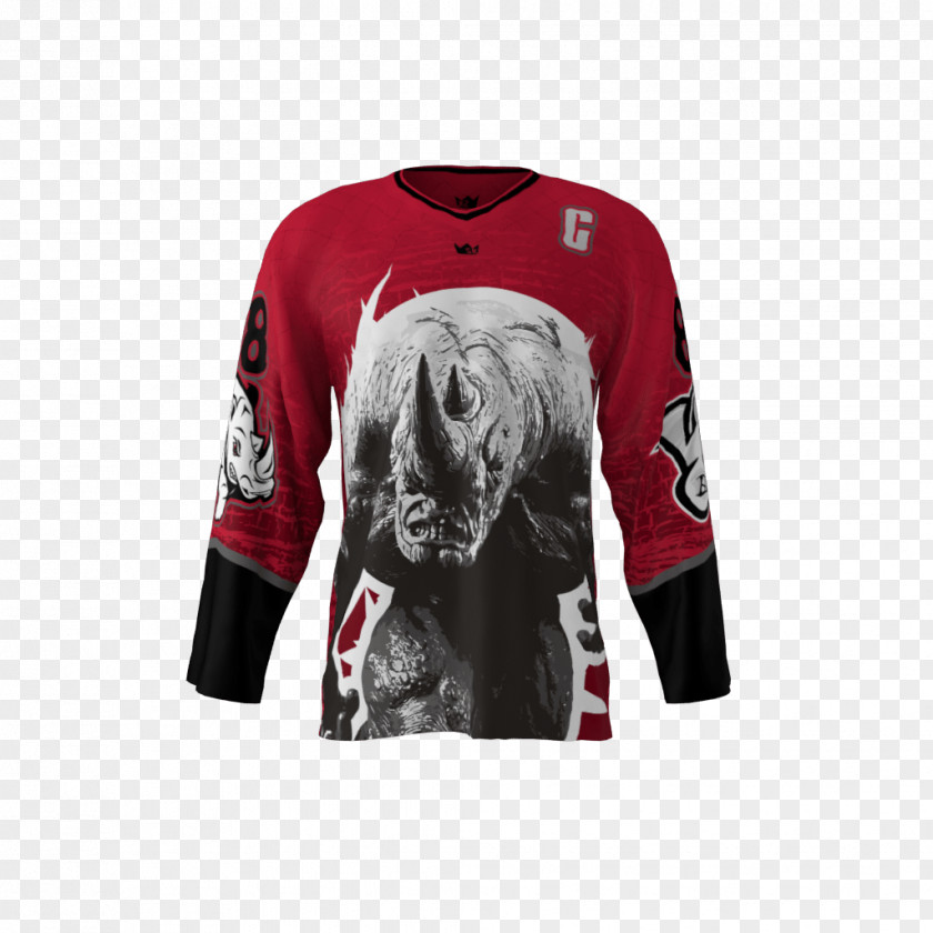 T-shirt Hockey Jersey Sleeve Ice PNG