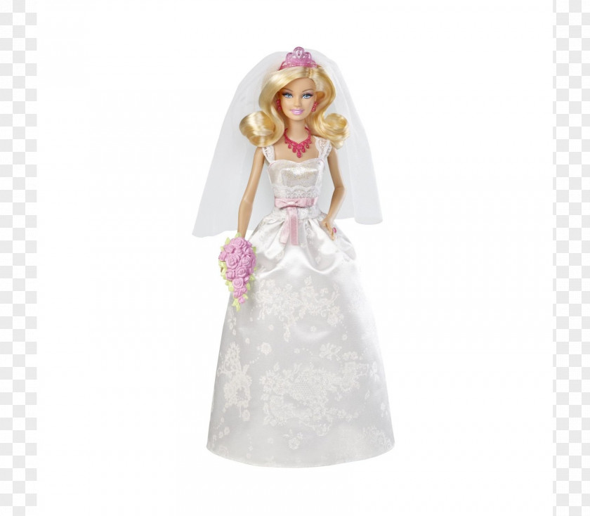 Barbie Oscar De La Renta Bride Doll Toy PNG