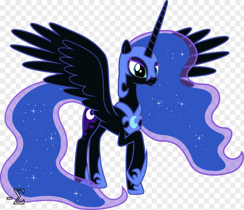 Cartoon Night Princess Luna Cadance Pony Nightmare PNG