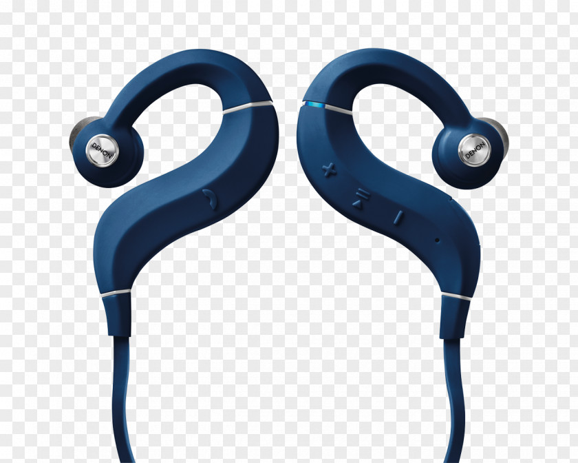 Headphones Denon Wireless Earphone Exercise Freak AH-W150 Audio PNG