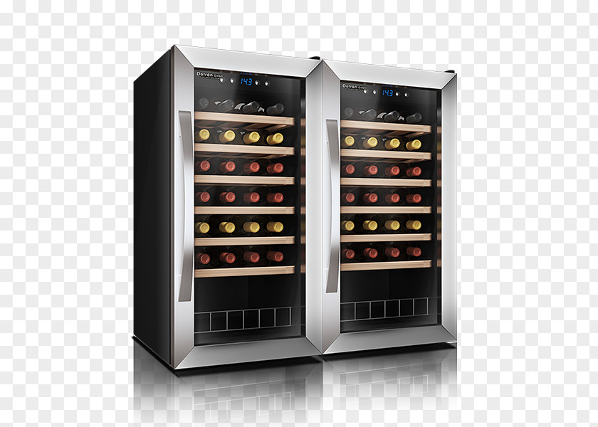 Wine Cooler Refrigerator Cellar Bottle PNG