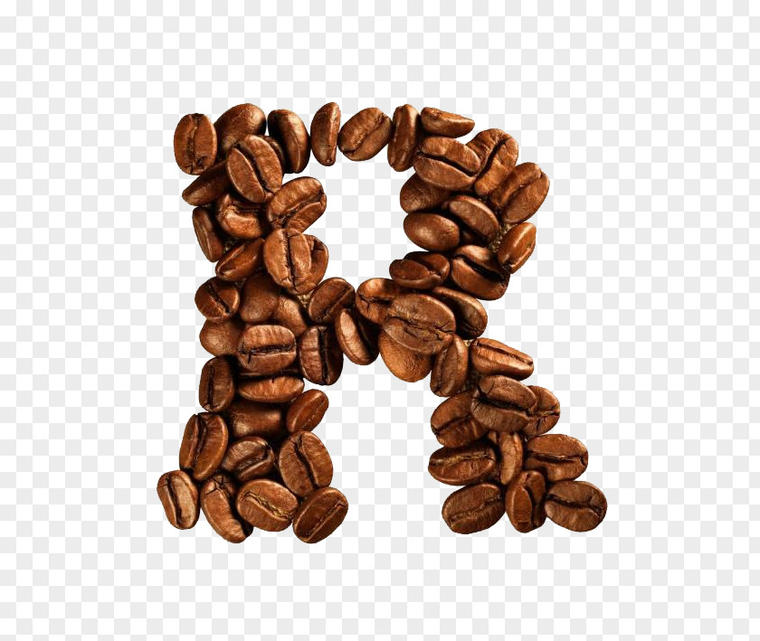 Coffee Beans Alphabet Bean Letter PNG
