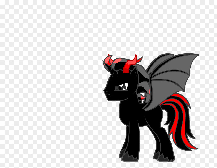 DEMONIO Pony Horse Outlast Color Mount Massive PNG