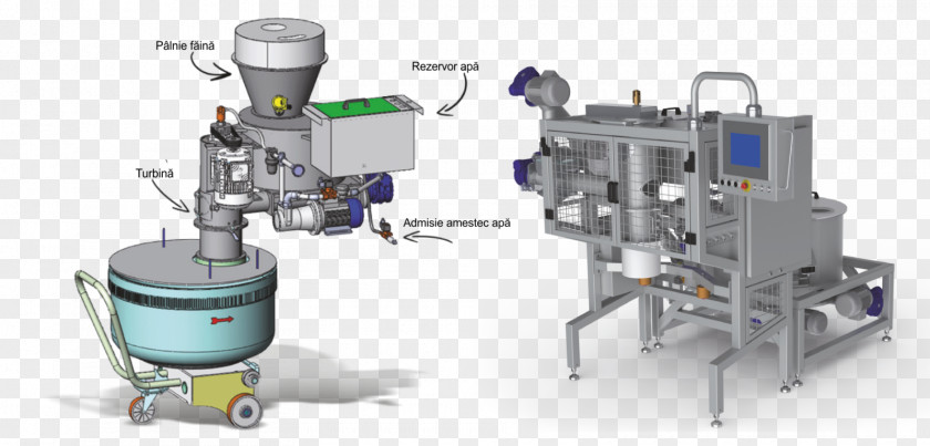 Industry Stainless Steel Machine PNG