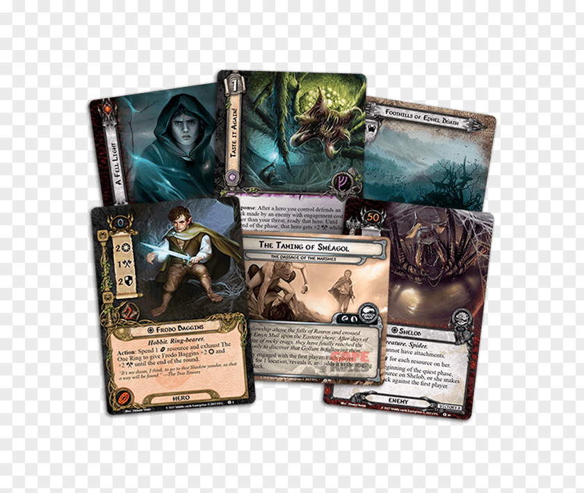 Lord Of The Rings Rings: Card Game PNG