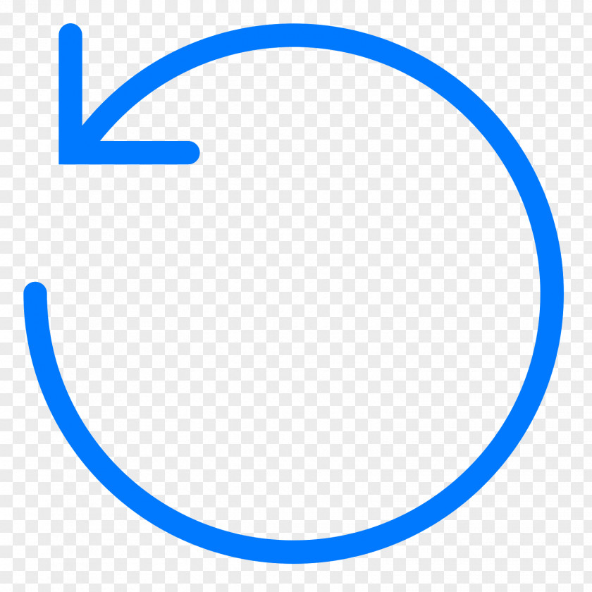 Rotation Circle Line Angle Symbol Font PNG