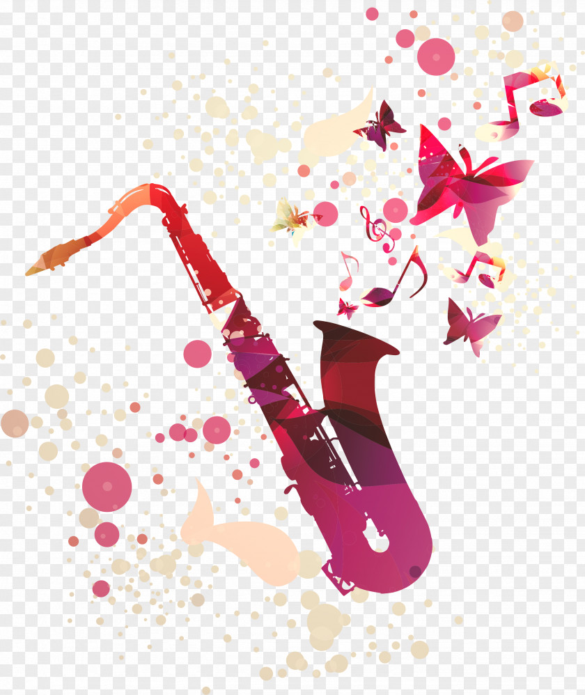 Saxophone Wedding Invitation Greeting & Note Cards Birthday PNG