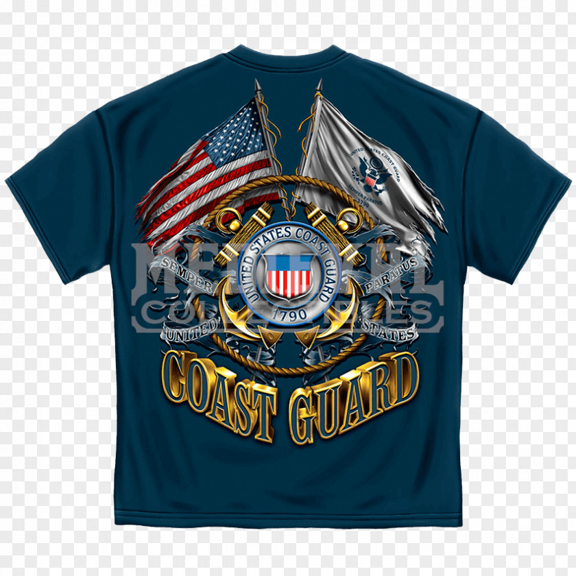 T-shirt United States Coast Guard Firefighter Paramedic PNG