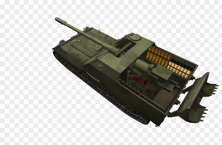 Artillery Churchill Tank Self-propelled Gun PNG