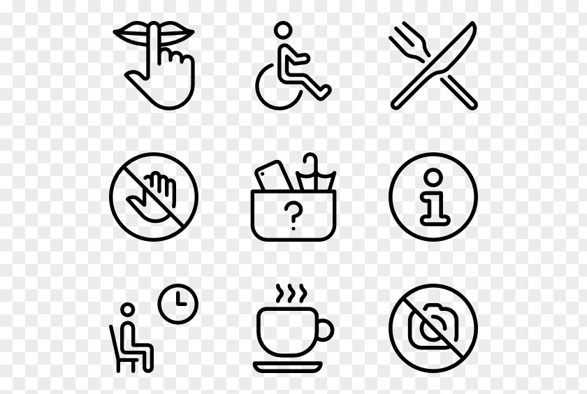 Pictograms Icon Design PNG